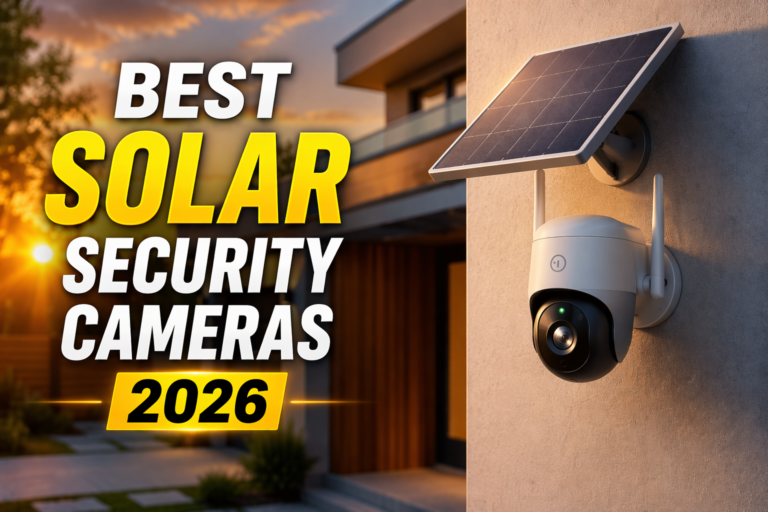 Best 5 Solar Security Cameras of 2026: Wireless, Waterproof